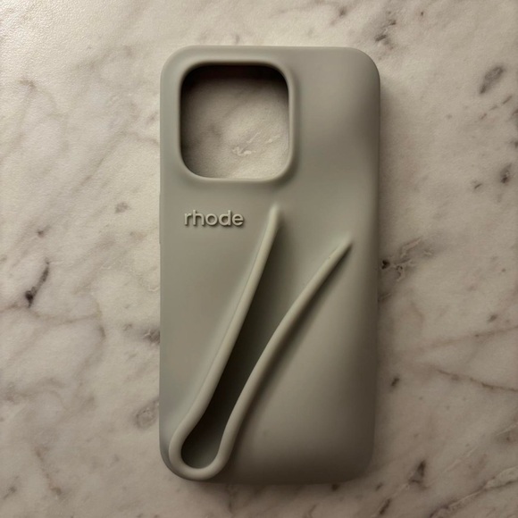 Apple Other - RHODE Matte Gray Phone Case